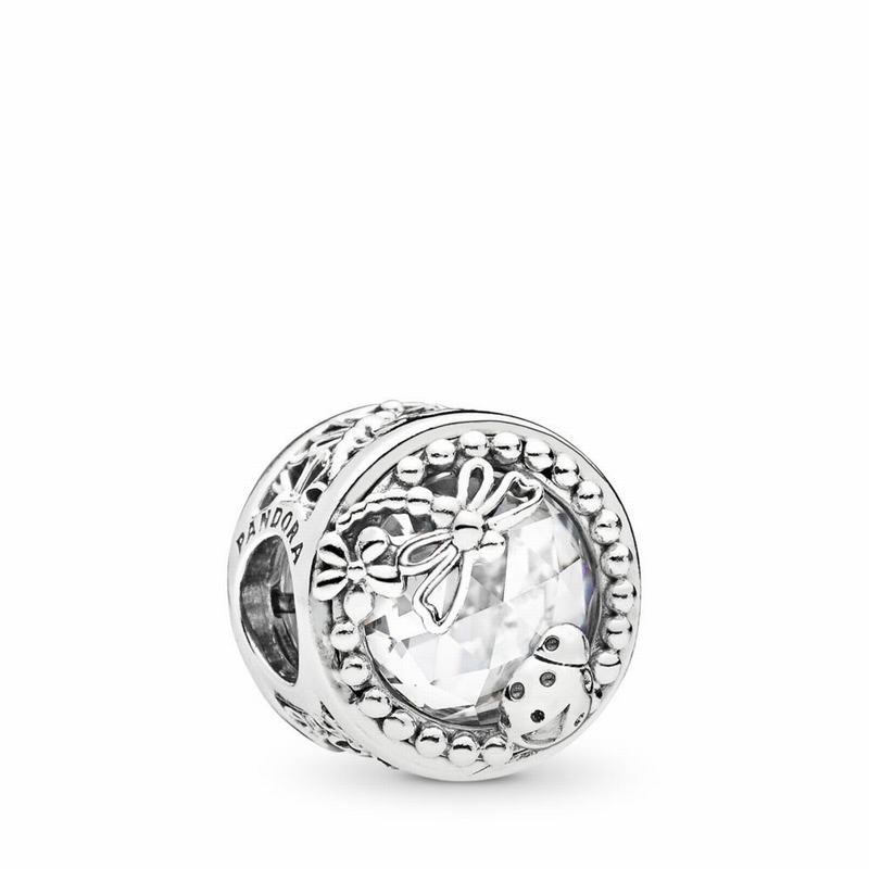 Pandora Australia Enchanted Nature Charm - Sterling Silver | YDFIVU756